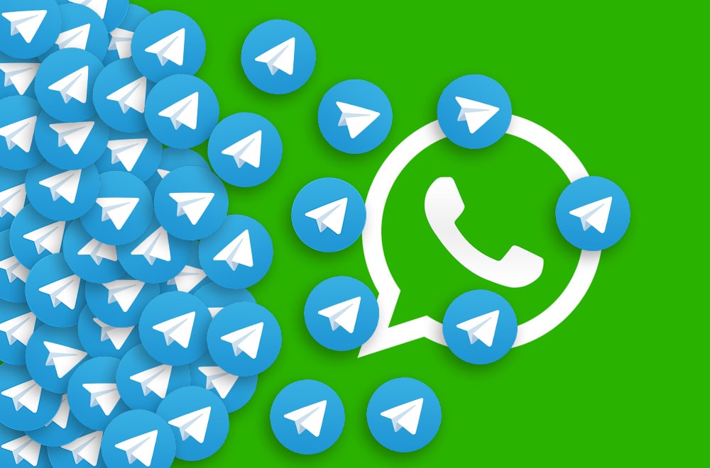 واتس اپ و تلگرام | چرا تلگرام بهتر از واتس اپ است ؟! | تفاوت واتس اپ و  تلگرام - مجله تک دیتا