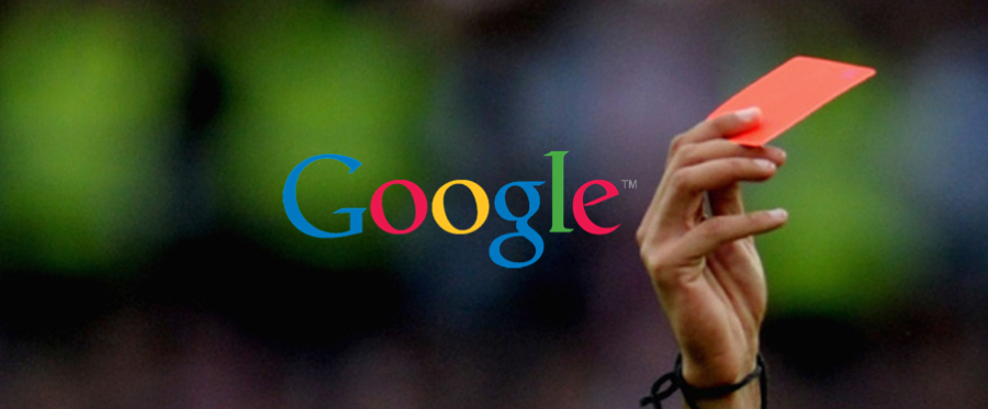 google-penalty-red-card